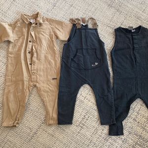 Toddler Jumper Romper Lot. Sizes 2/3 and 3/4